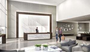 Lobby Rendering - symphony condo lobby 300x174