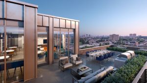 Scout Condos - Rooftop Amenity Rendering - Scout Rooftop Amenity 300x170