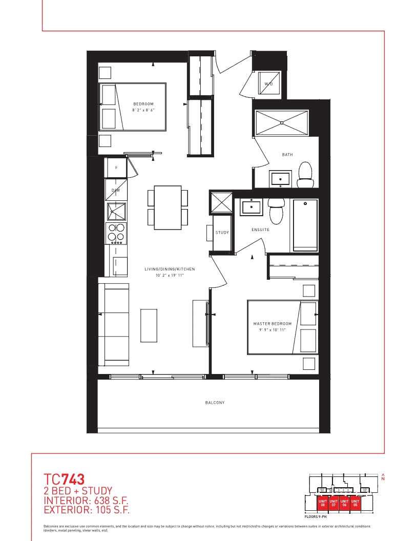 Two Bedroom + Study Pre Construction Condos Investment