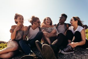 Group of friends enjoying on their holiday - AdobeStock 191305040 1 300x202