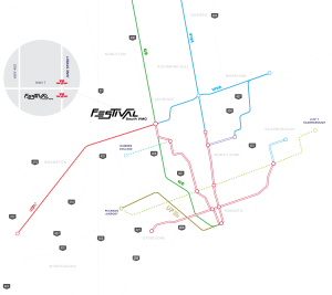 Bravo Festival - Festival Map 300x267