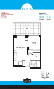 Perla Floor Plan - 1 2 182x300