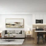 The Charlotte - Kitchen/Living