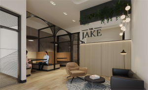 The Jake Condos - TheJake Lobby 300x184