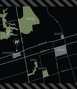 Wilson West Condos - WilsonWest Map 258x300