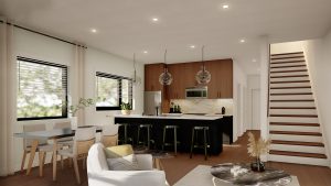 Parkside39 - Living & Kitchen - terrace suite livingkitchen 300x169