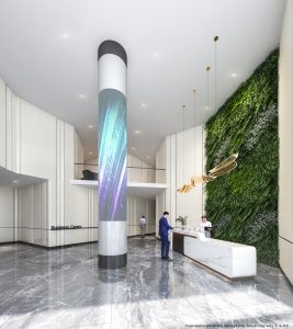 95 Corporate Centre - 95 Corporate Centre Lobby Rendering 267x300