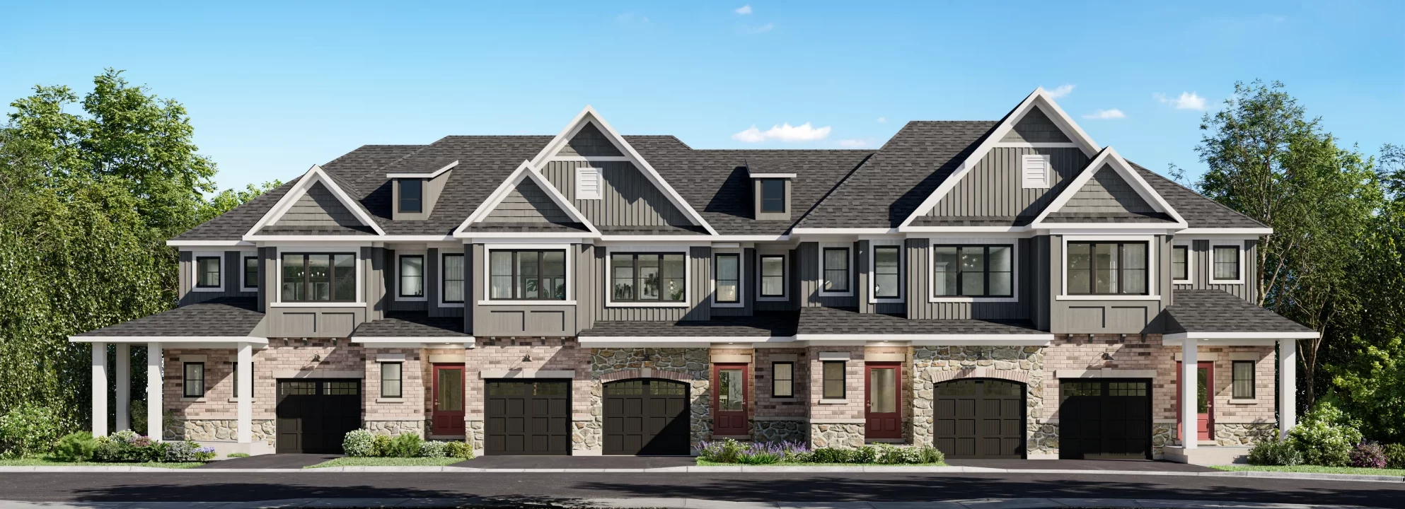 Fieldstone at South River – Towns 1