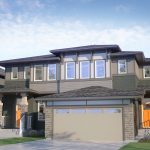 Dallas (R) – Talo (L) Duplex Greystone Render