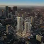 Broadway On 17 Aerial exterior