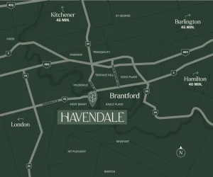 Havendale - Map - Havendale Map 300x250