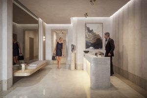 The Aristocrat - Interior Lobby Rendering - The Aristocrat Interior Lobby Rendering 300x200