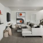 Silver Spruce - Columbia by Brookfield Show Home in Calgary SW Finished Basement 150x150