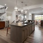 Silver Spruce - Columbia by Brookfield Show Home in Calgary SW Kitchen Island 150x150