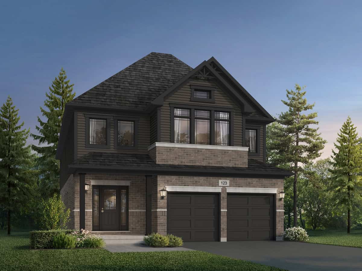 Cadence - 40' Detached Rendering of a 40' Detached Home at the Cadence Community in Cambridge