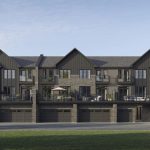 Creekview Collective – Rear Lane Towns Collection (Back) Rendering