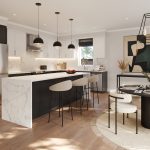 Five Creeks Estates - Kitchen Rendering of Kitchen at Five Creeks Estates