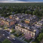 Modtera Towns Aerial Rendering of Modtera Towns